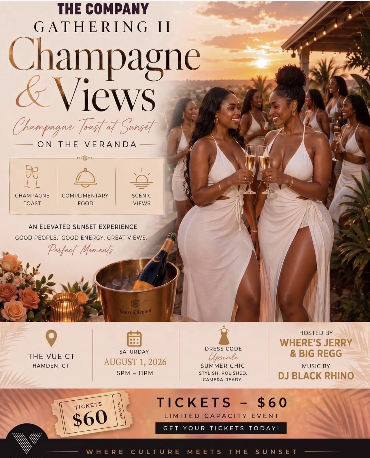 The Company Gathering II: Champagne & Views flyer