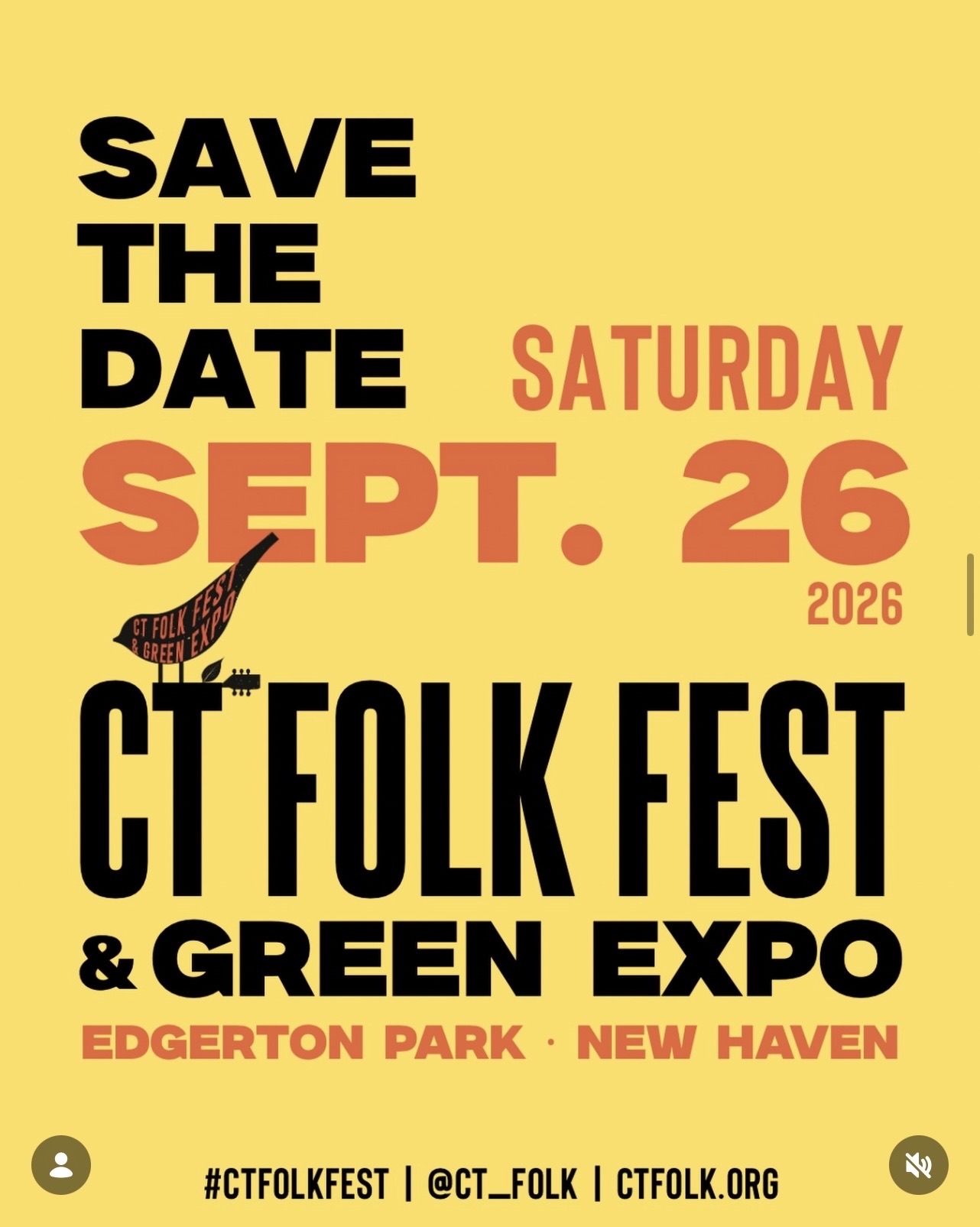 CT Folk Fest & Green Expo flyer