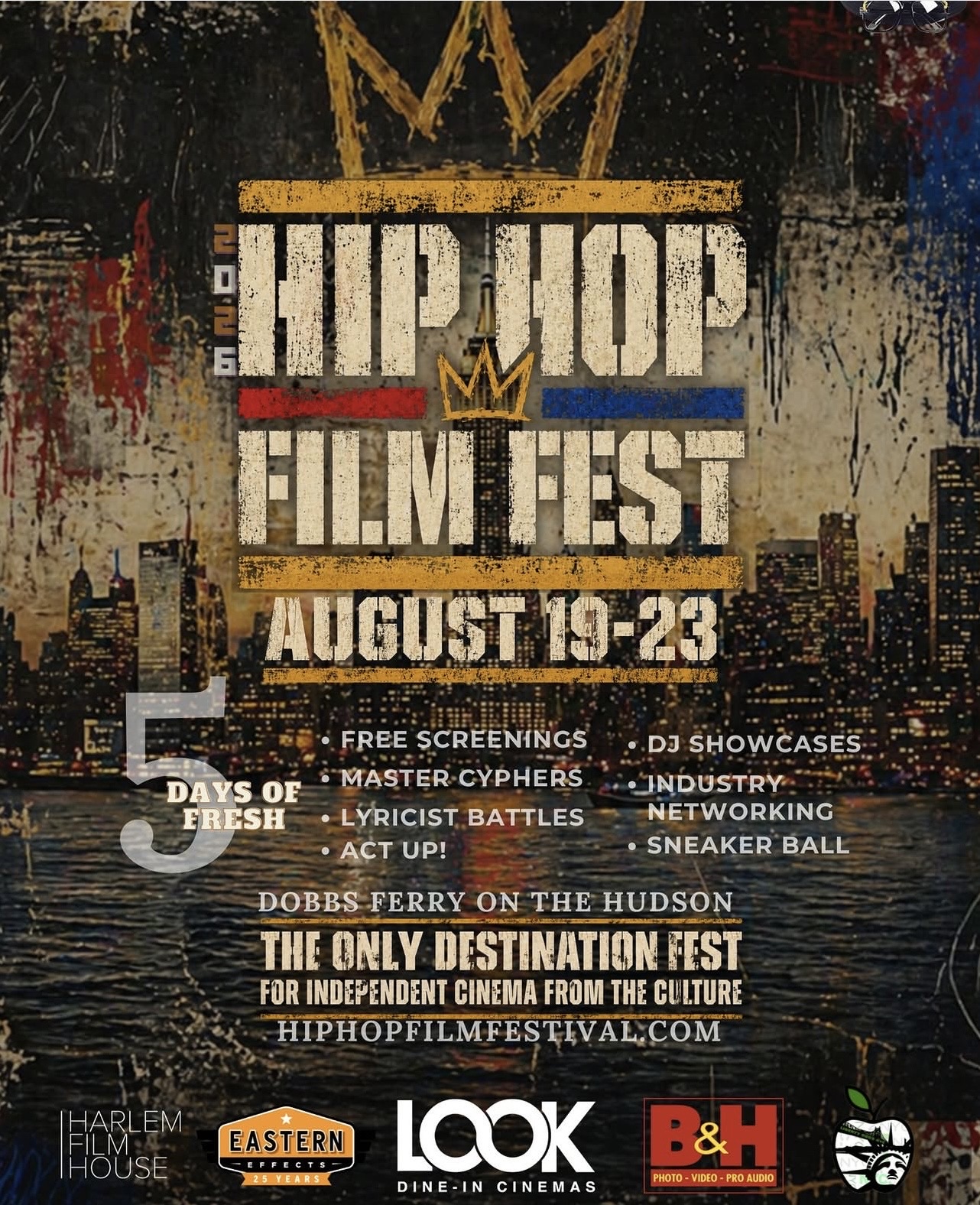 Hip Hop Film Fest 2026 flyer