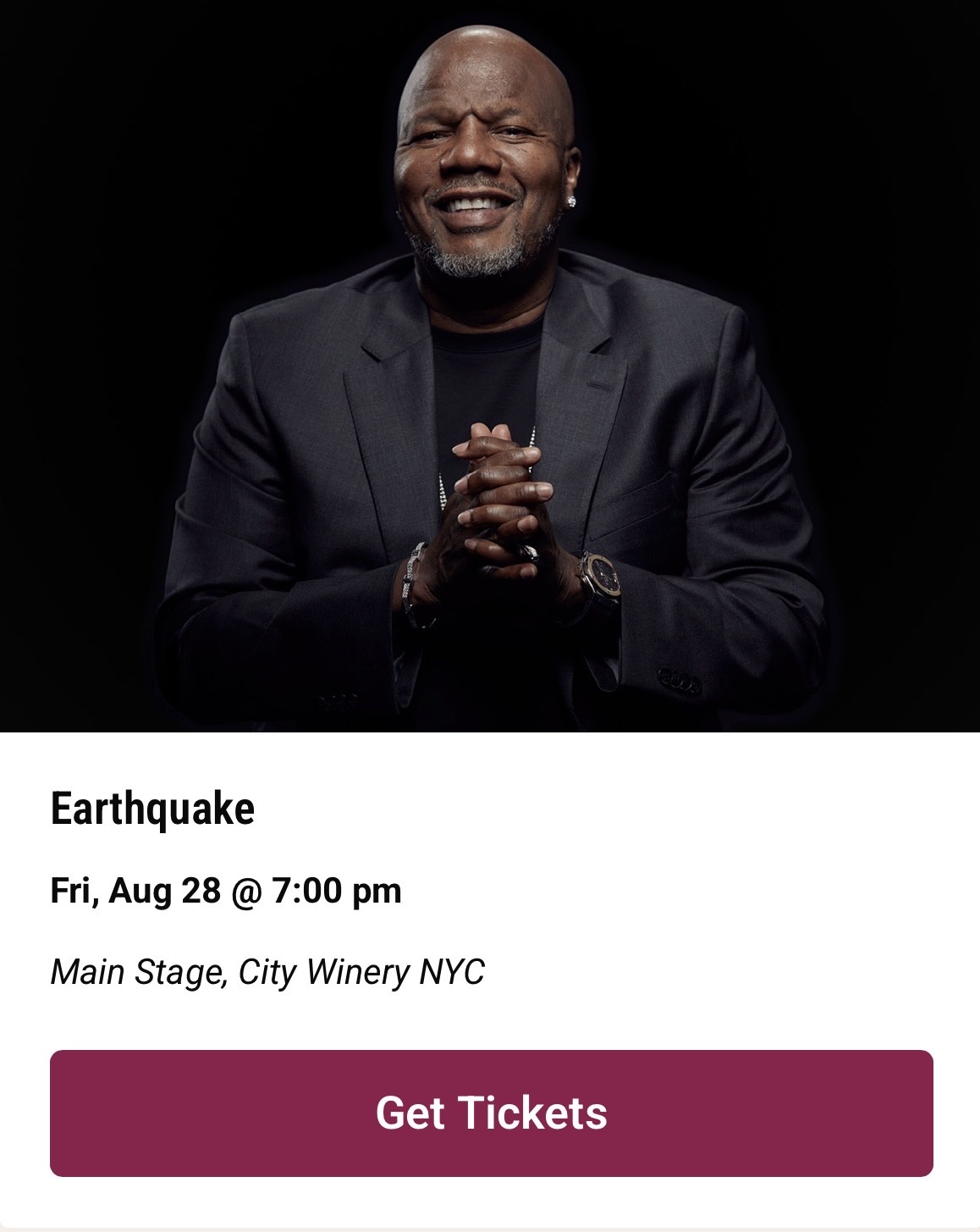 Earthquake flyer