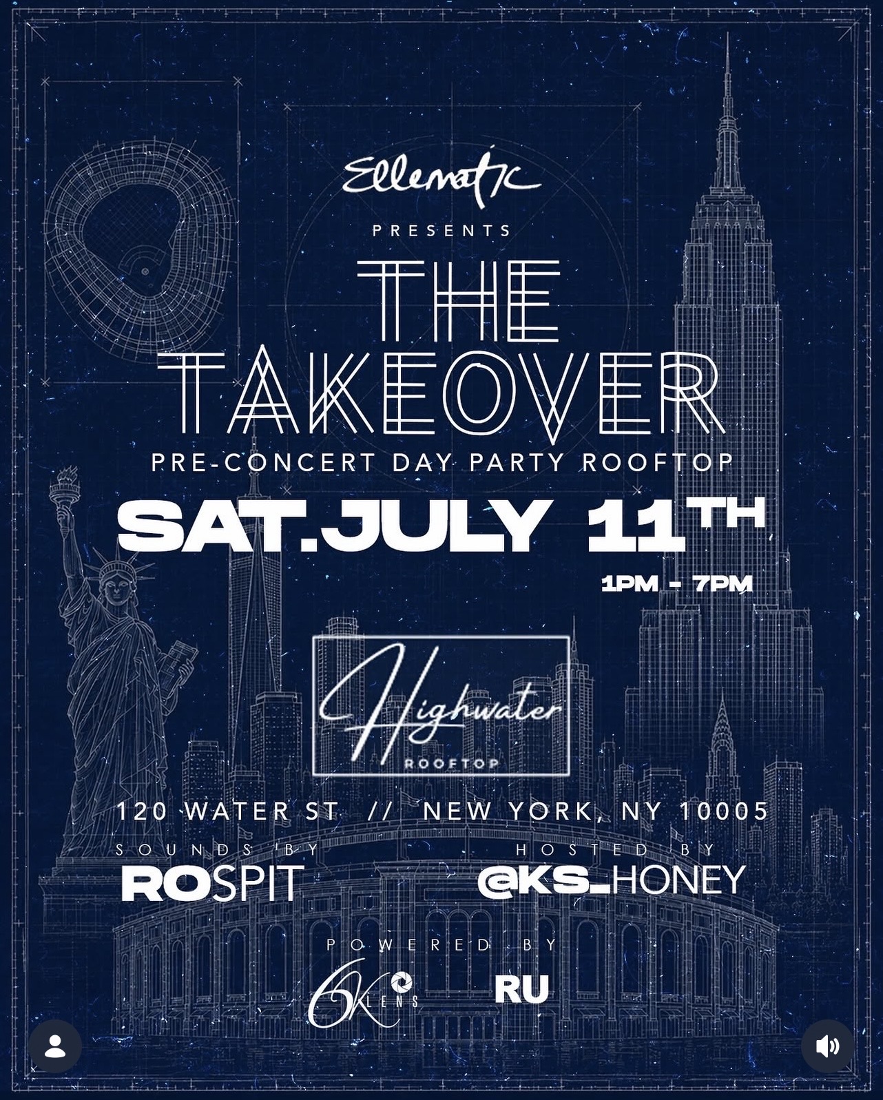 The Takeover flyer