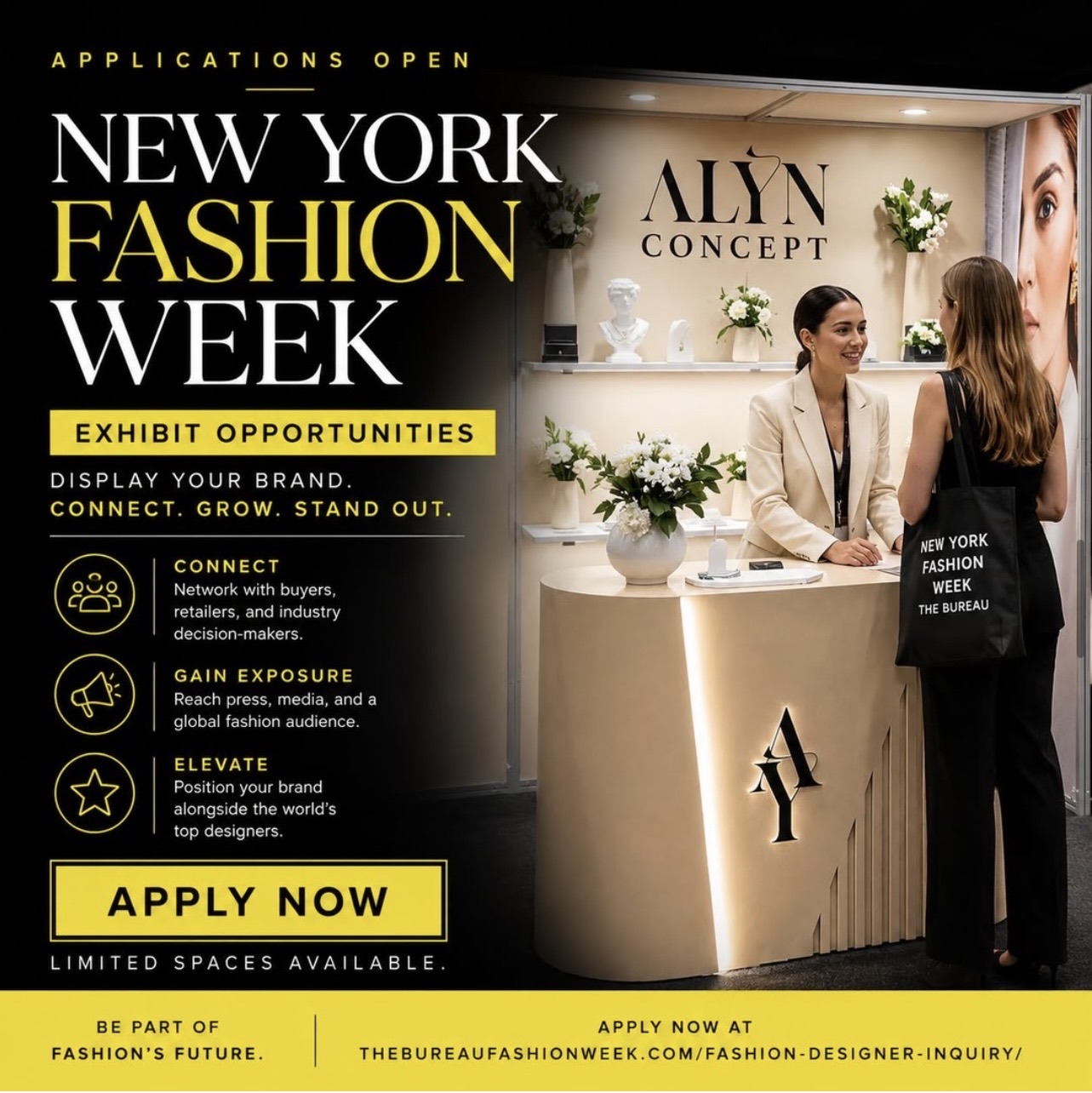New York Fashion Week flyer