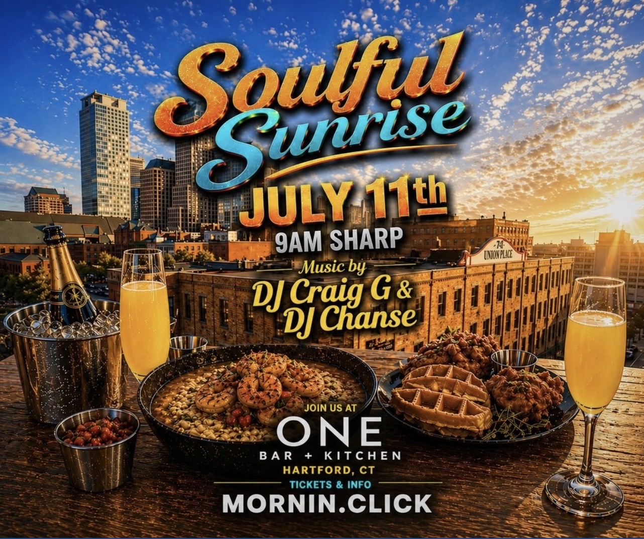 Soulful Sunrise flyer