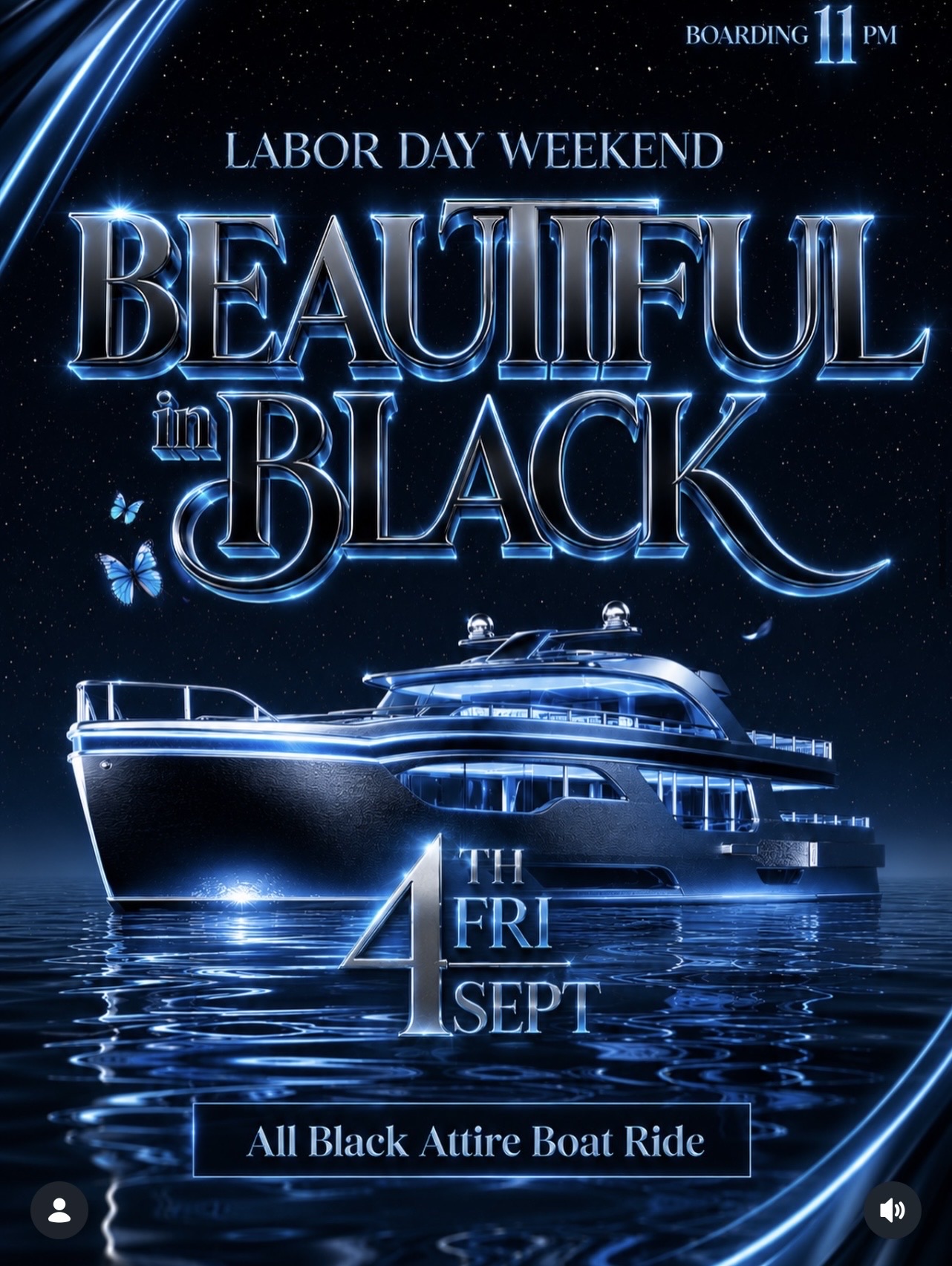 Beautiful in Black flyer