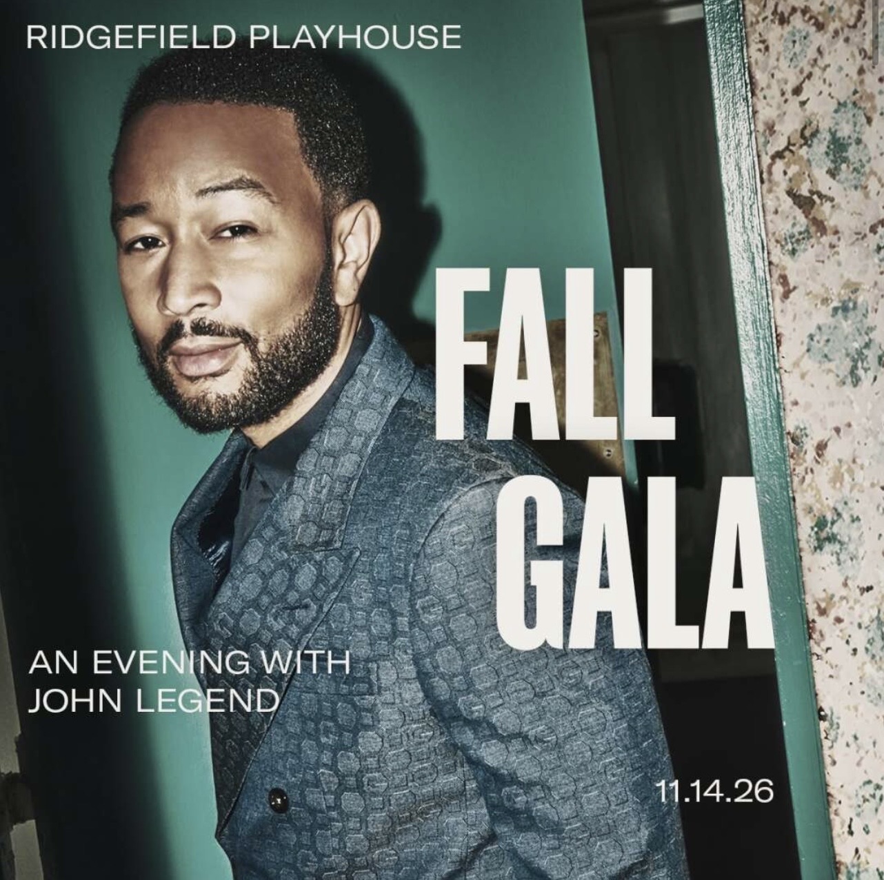 Fall Gala: An Evening with John Legend flyer