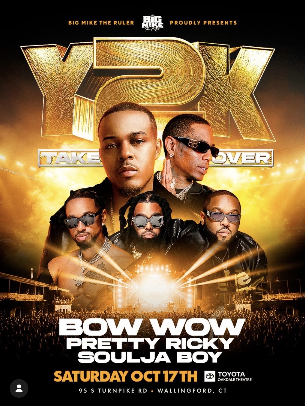 Y2K Takeover flyer