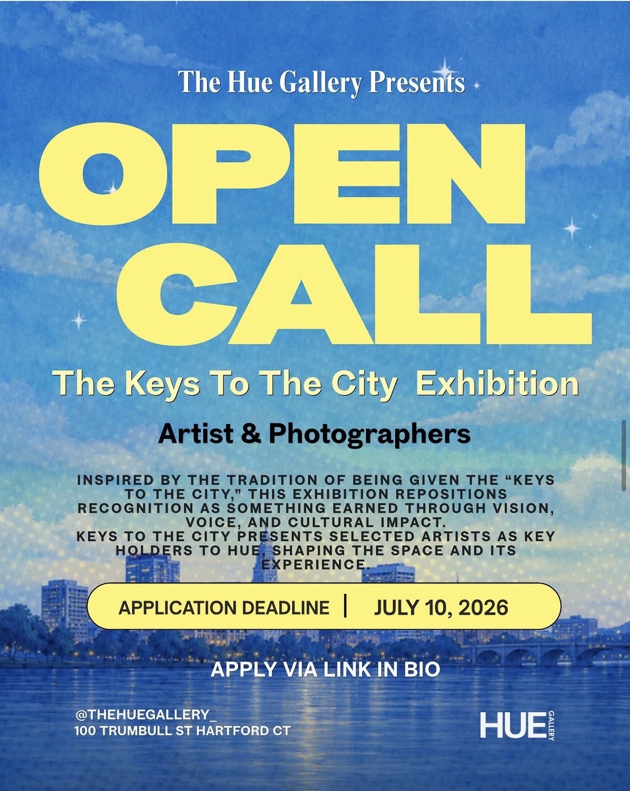 The Keys to the City Exhibition flyer