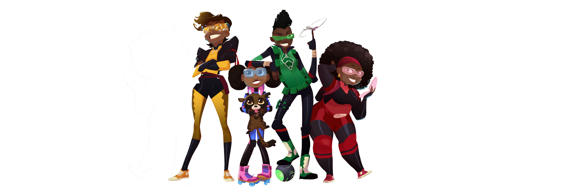 Mama K’s Team 4, la primera serie animada africana original de Netflix