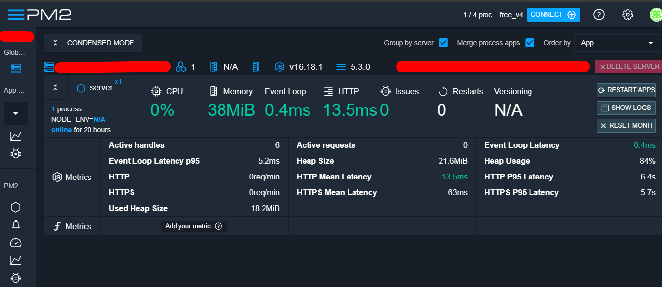 7 pasos para configurar tu backend en Node.js en un servidor VPS con CentOS 7 logo