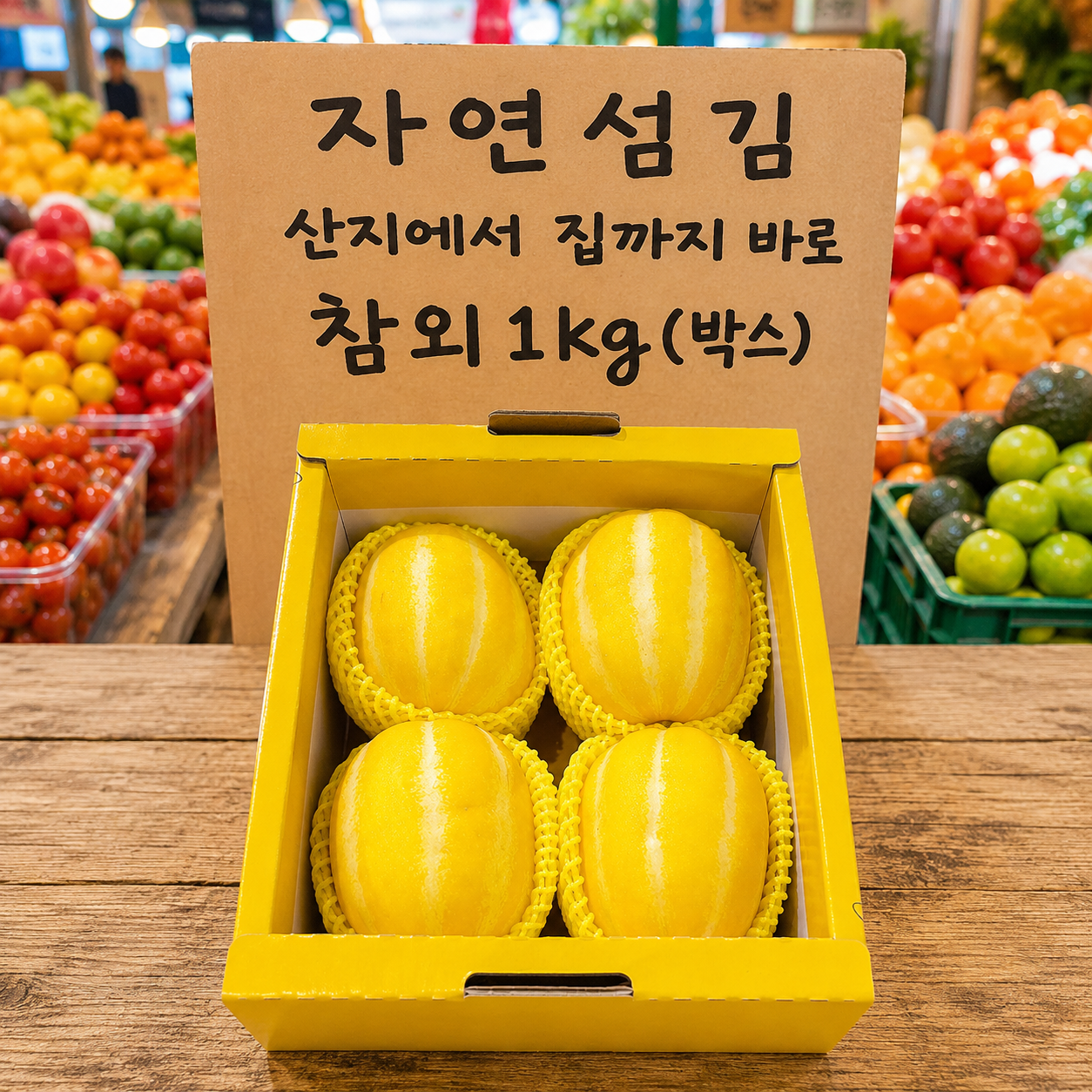 달콤성주참외 1KG