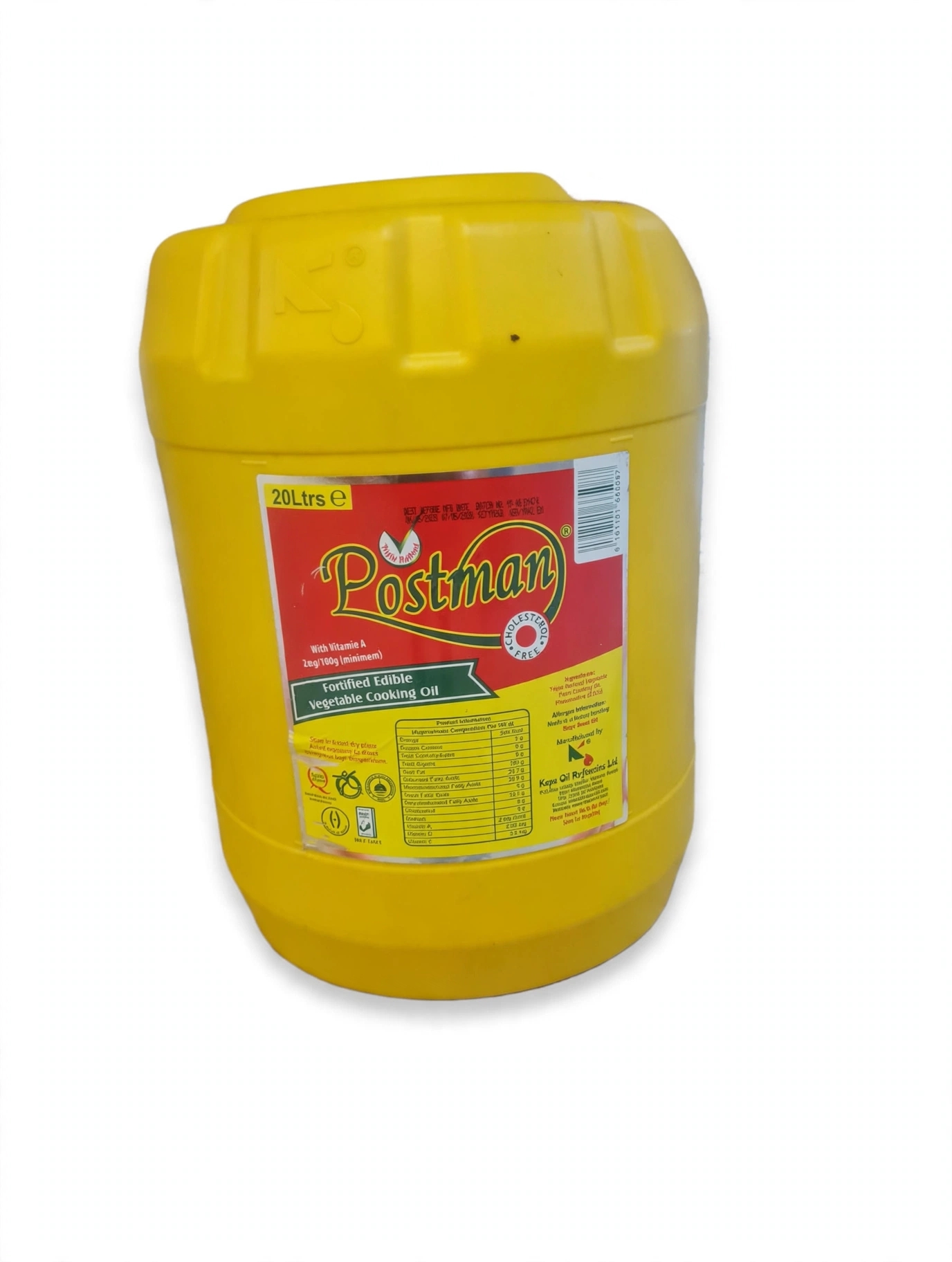 POSTMAN COOKING OIL 20LTRS
