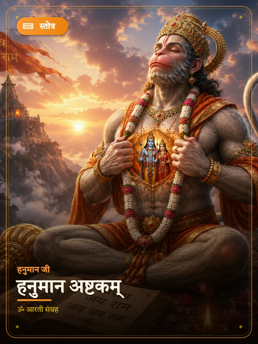हनुमान अष्टकम् — हनुमान जी