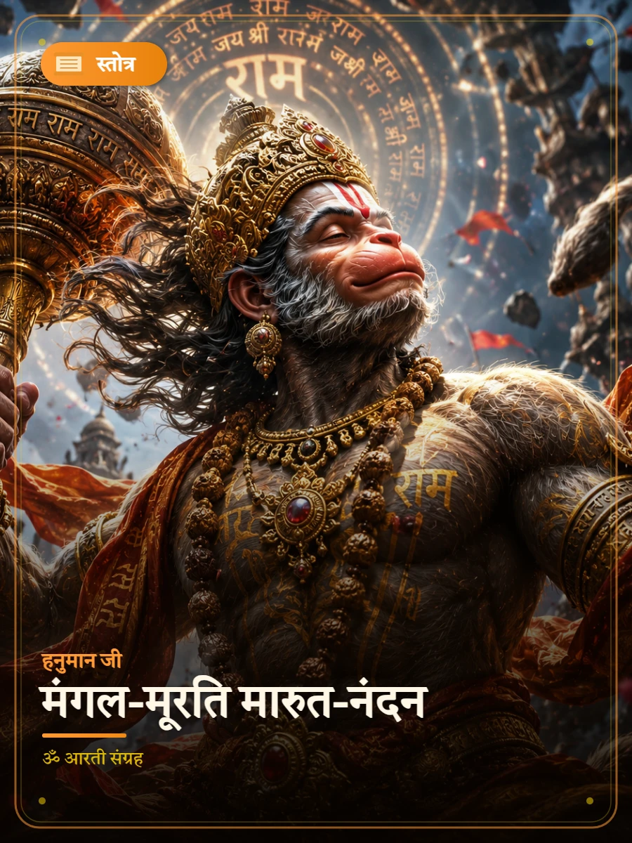 मंगल-मूरति मारुत-नंदन — हनुमान जी