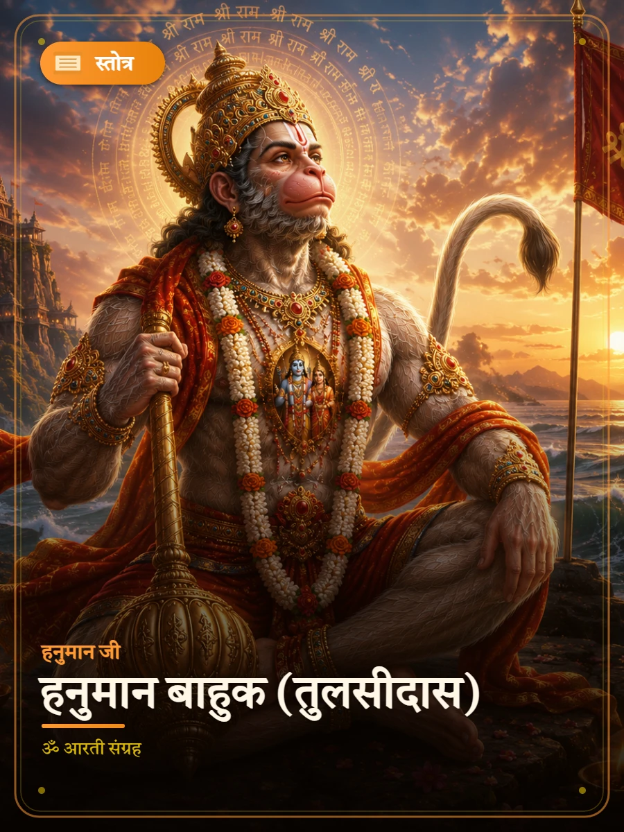 हनुमान बाहुक (तुलसीदास) — हनुमान जी