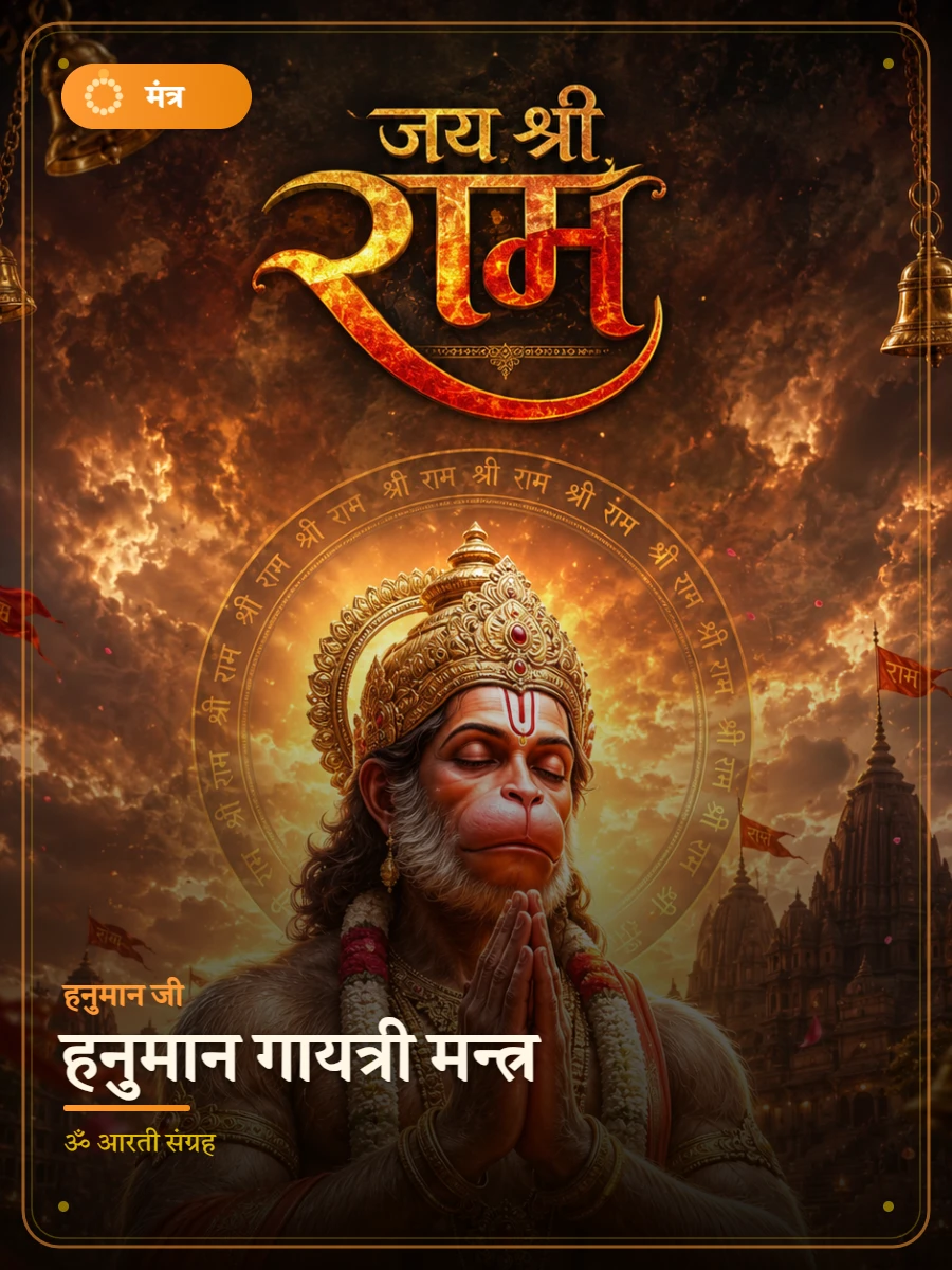 हनुमान गायत्री मन्त्र — हनुमान जी