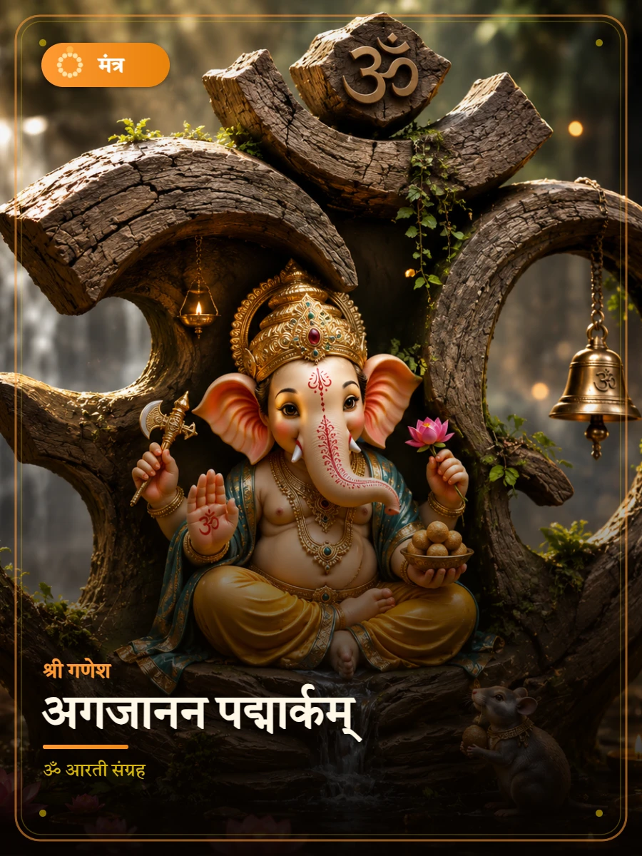 अगजानन पद्मार्कम् — श्री गणेश