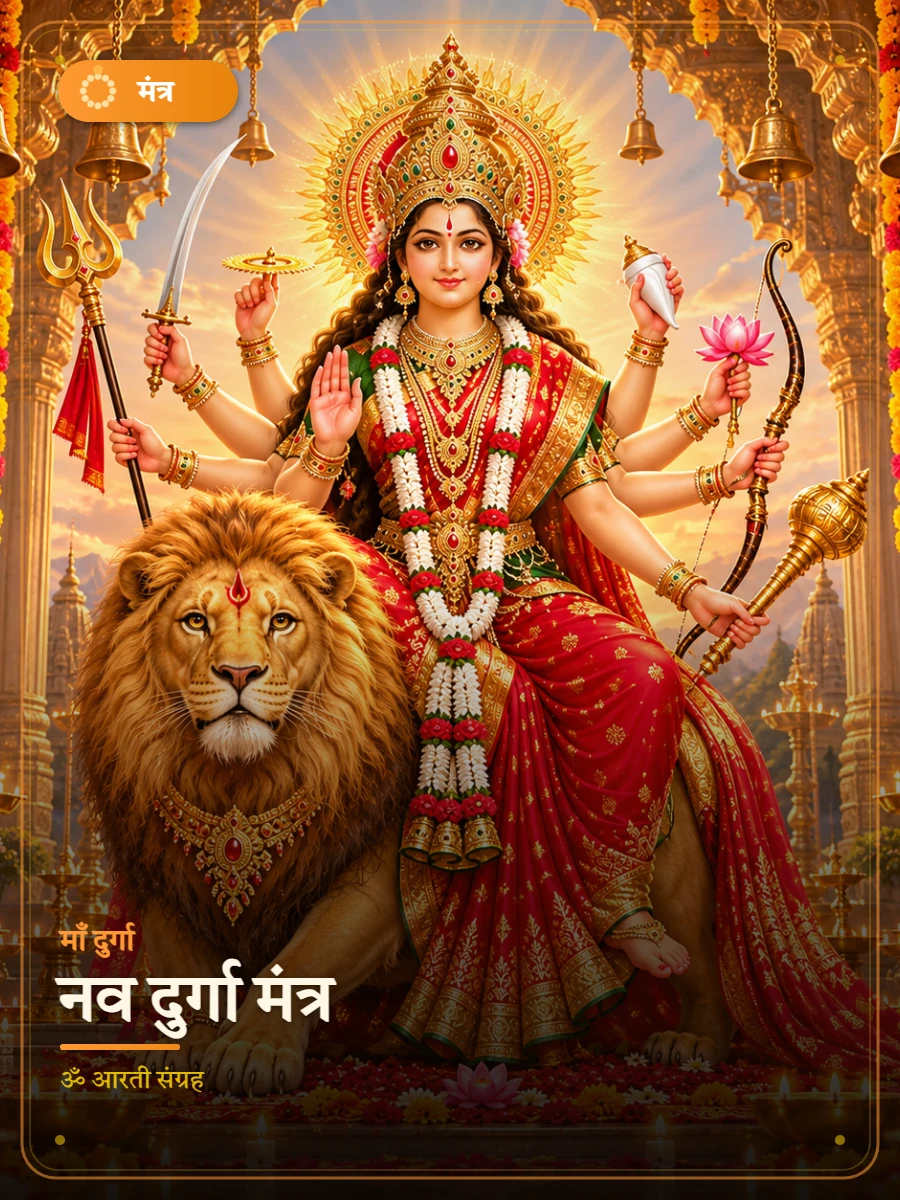 नव दुर्गा मंत्र — माँ दुर्गा