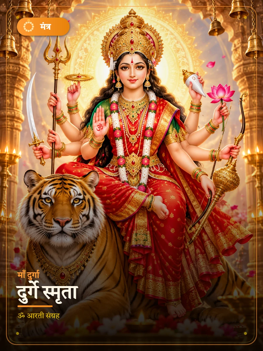 दुर्गे स्मृता — माँ दुर्गा