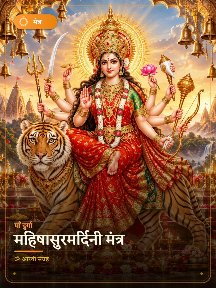 महिषासुरमर्दिनी मंत्र — माँ दुर्गा