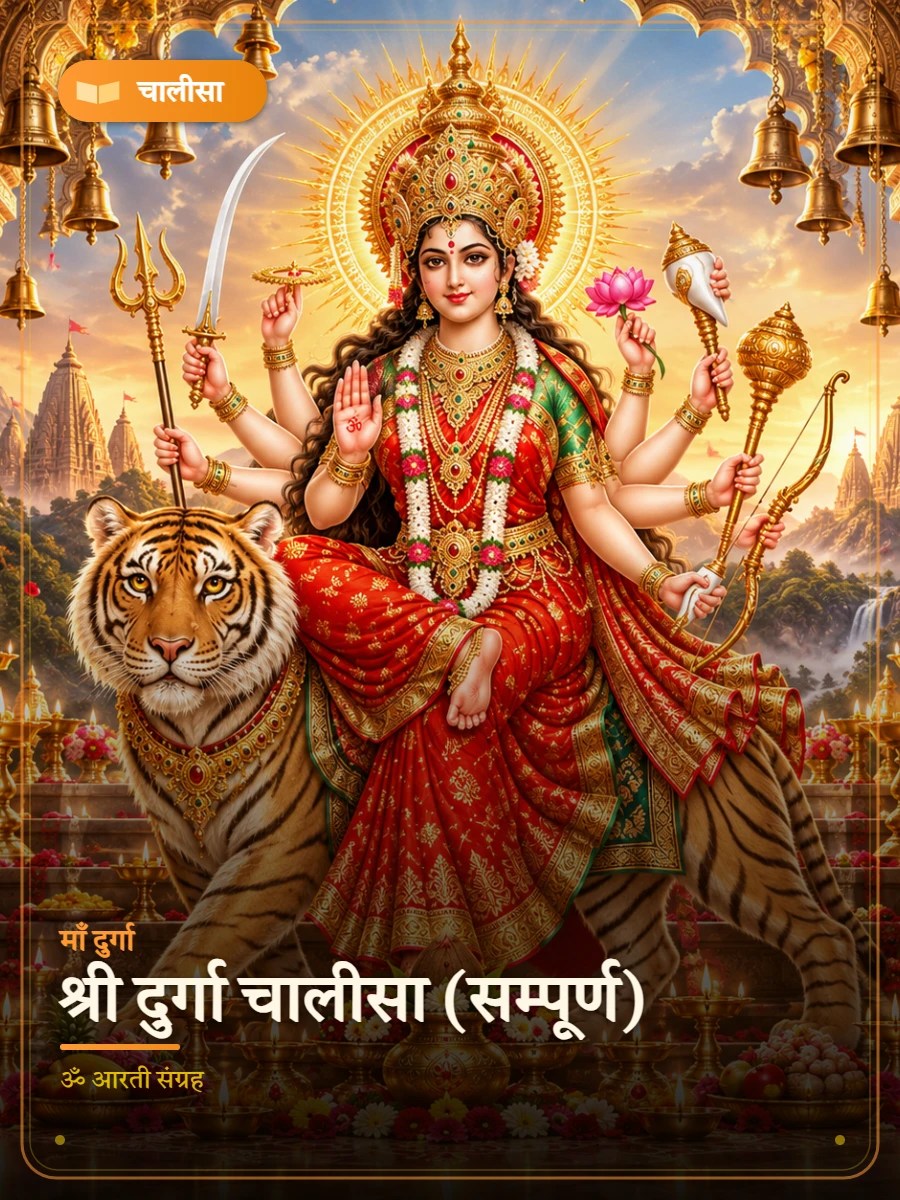 श्री दुर्गा चालीसा (सम्पूर्ण) — माँ दुर्गा