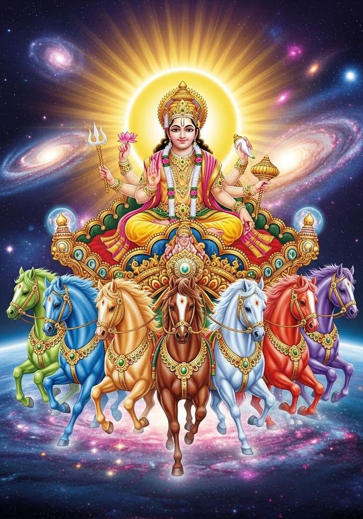 सूर्य देव — आरती, चालीसा व मंत्र