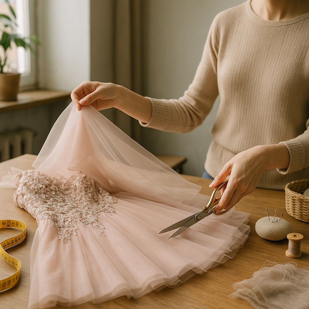 Professional Guide to Prom Dress Shortening and Hemming Services