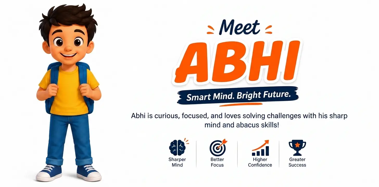 Student Abhi practicing