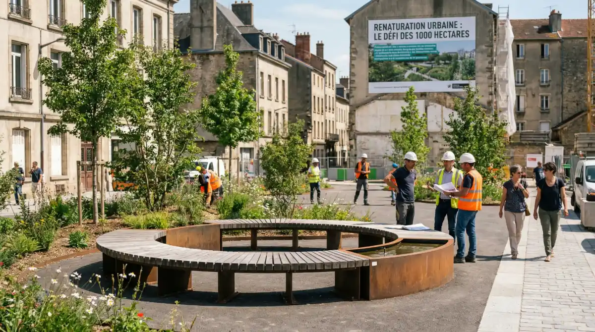 Renaturation Urbaine : Relever le Défi des 1000 Hectares par An