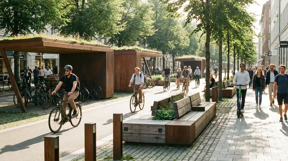Mobilités douces : comment aménager durablement vos espaces publics ?