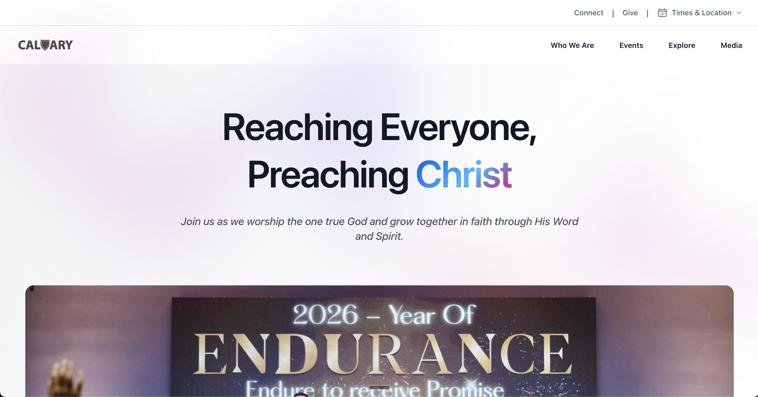 CACOG website screenshot