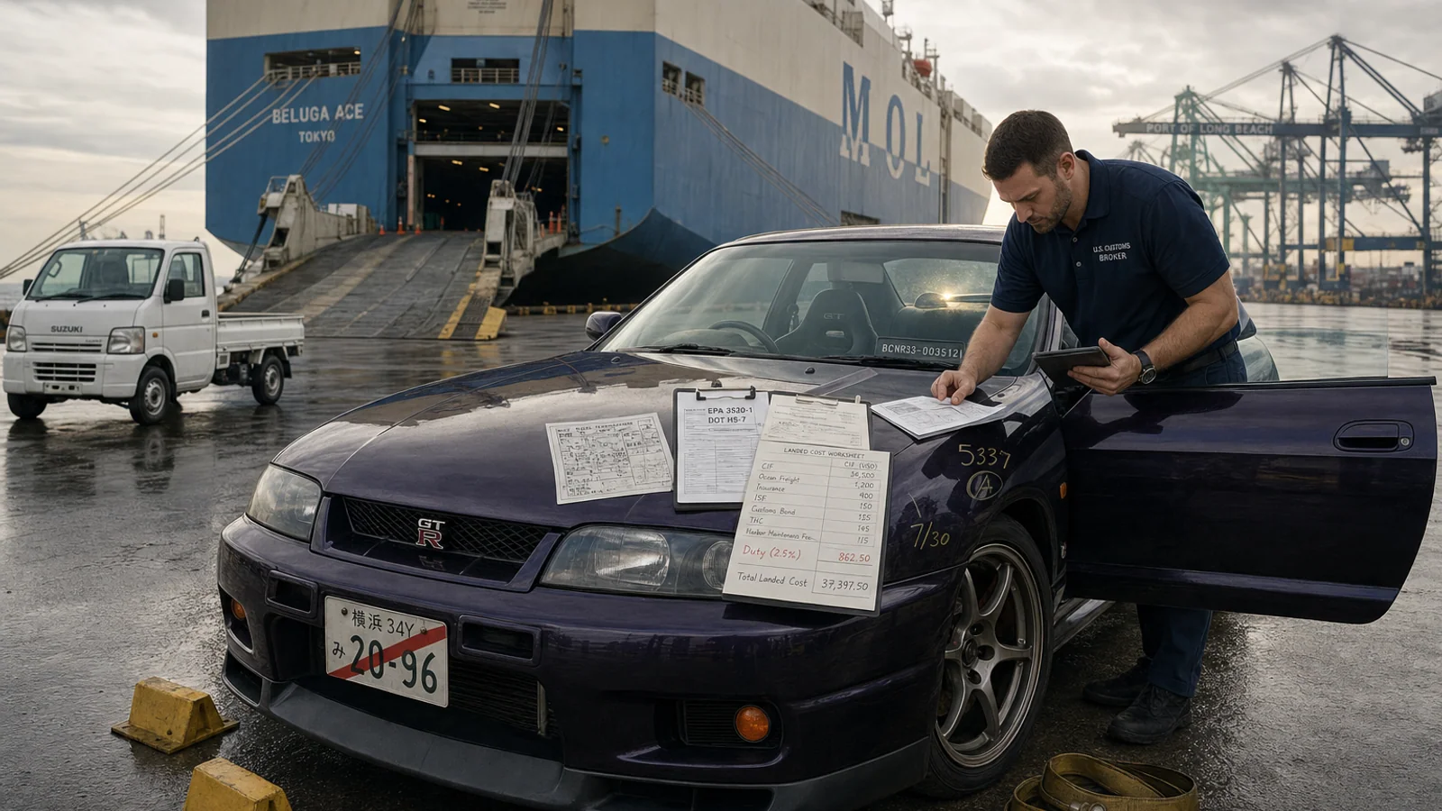 JDM Car Import Calculator: Japan to USA Rates (2026)