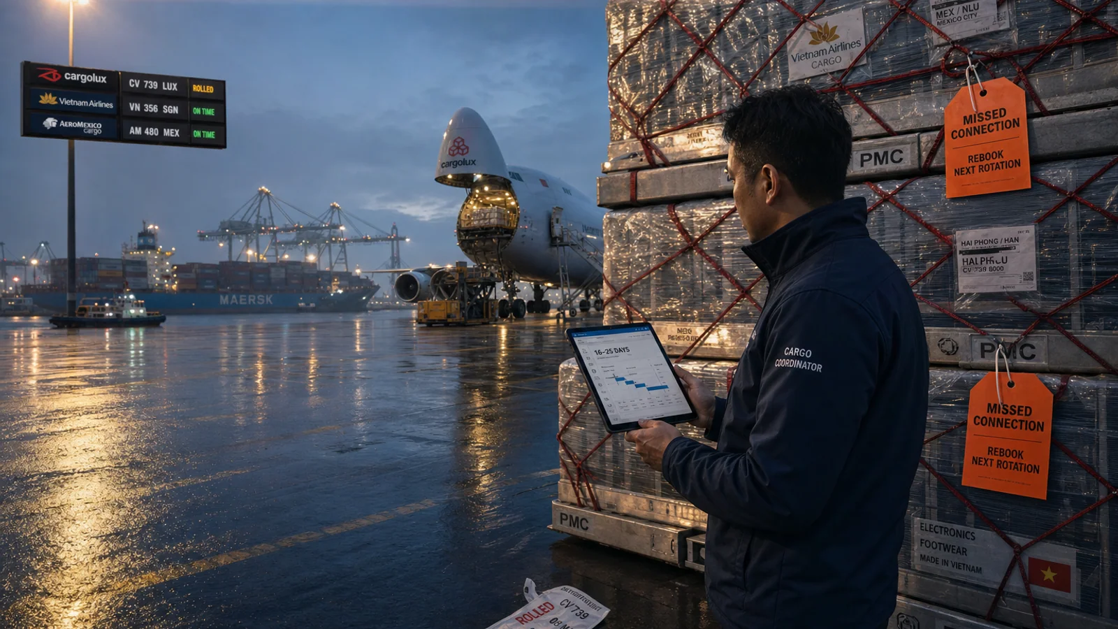 Sea-Air Cargo Delay Calculator: Vietnam–Mexico 2026