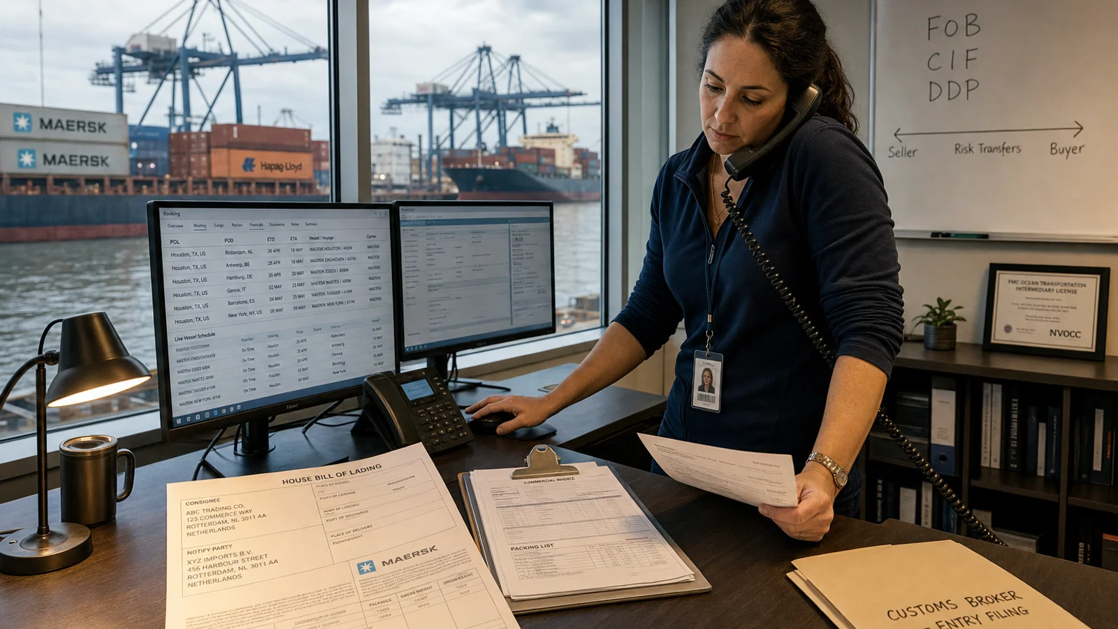 What Does a Freight Forwarder Do?