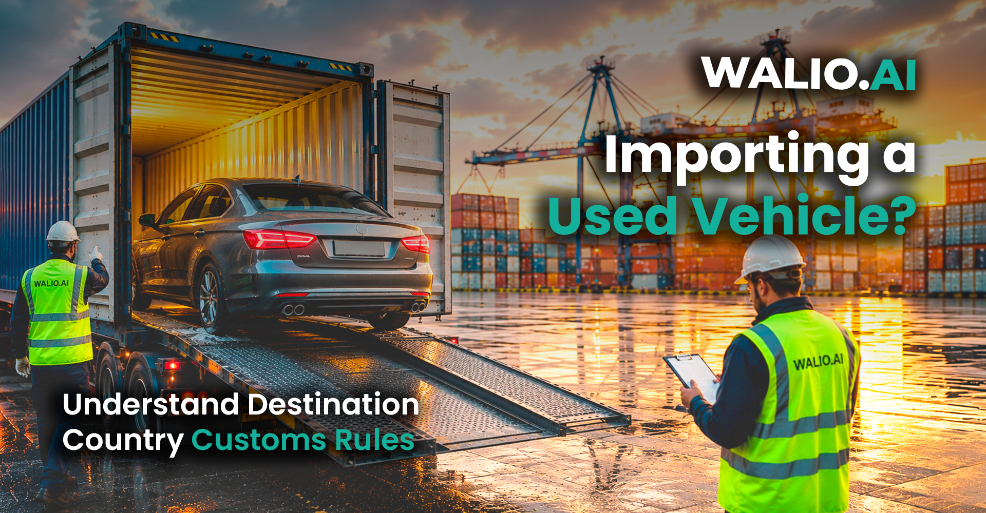 Importing a Used Vehicle? Understand Destination Country Customs Rules