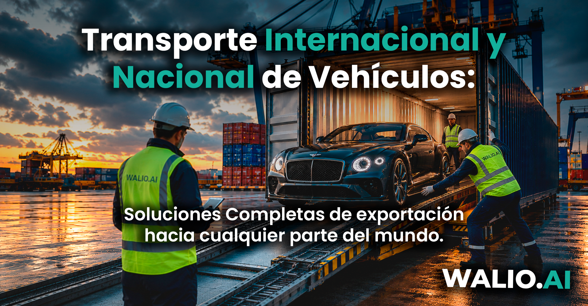 Transporte de Vehículos: Cómo Exportar Autos, Motos y Maquinaria Pesada Globalmente