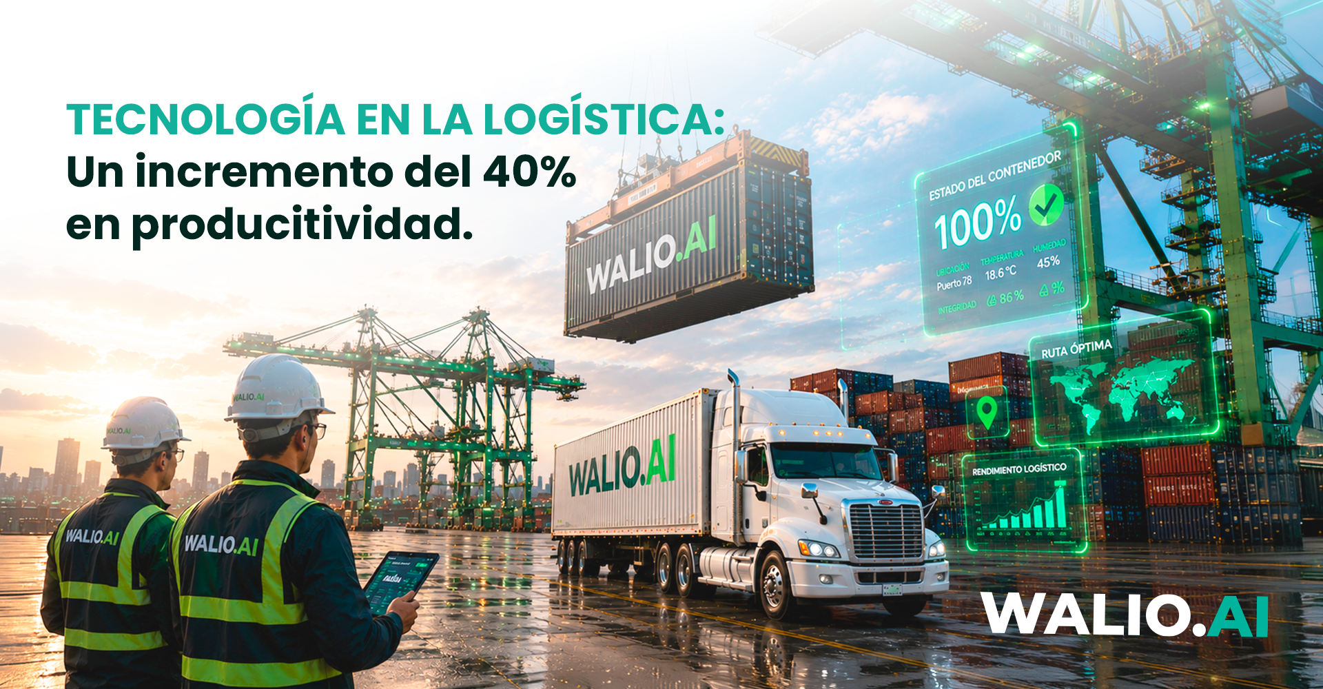 Cómo la Tecnología Logística Aumenta Productividad 40% en 2026