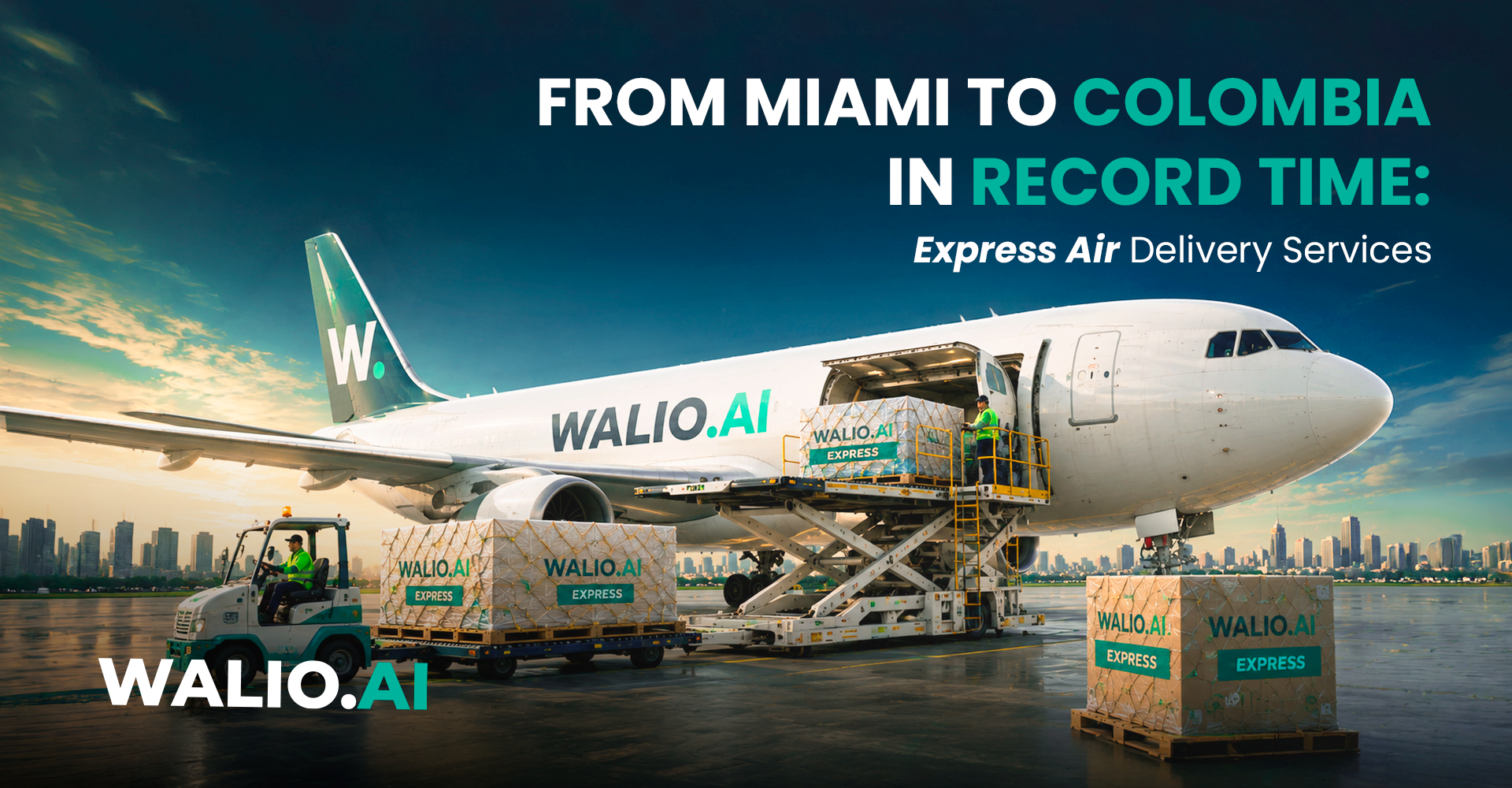 Express Air Freight from Miami to Colombia: Same-Day and Next-Day Service Options (2026)