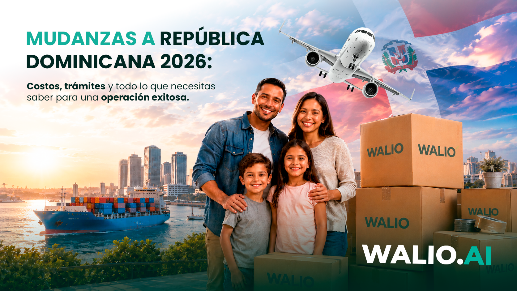 Mudanzas a República Dominicana 2026: Guía Completa de Costos y Trámites