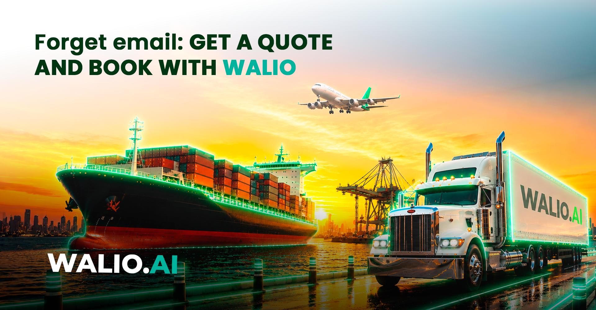 Walio: All-in-One AI Platform for Instant International Freight Quotes & Booking 2026