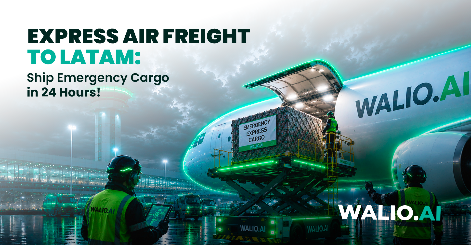 Express Air Freight to LATAM: How to Ship Emergency Cargo in 24 Hours