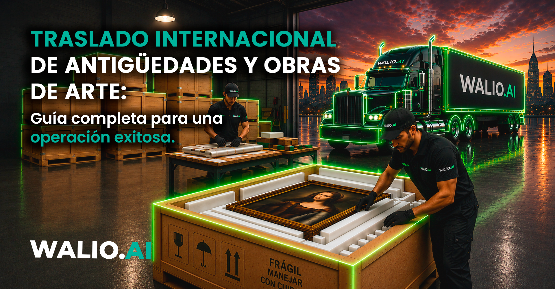 Embalaje Personalizado para Obras de Arte: Cómo Enviar Antigüedades Desde Estados Unidos a Latinoamérica