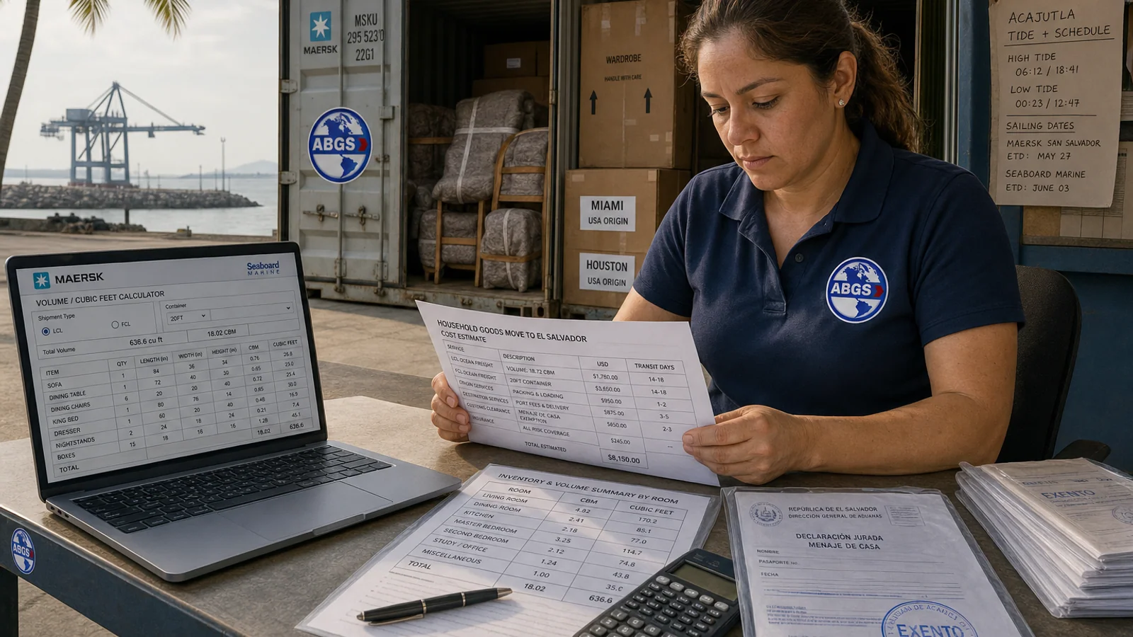 Moving to El Salvador Calculator: Instant Quotes (2026)