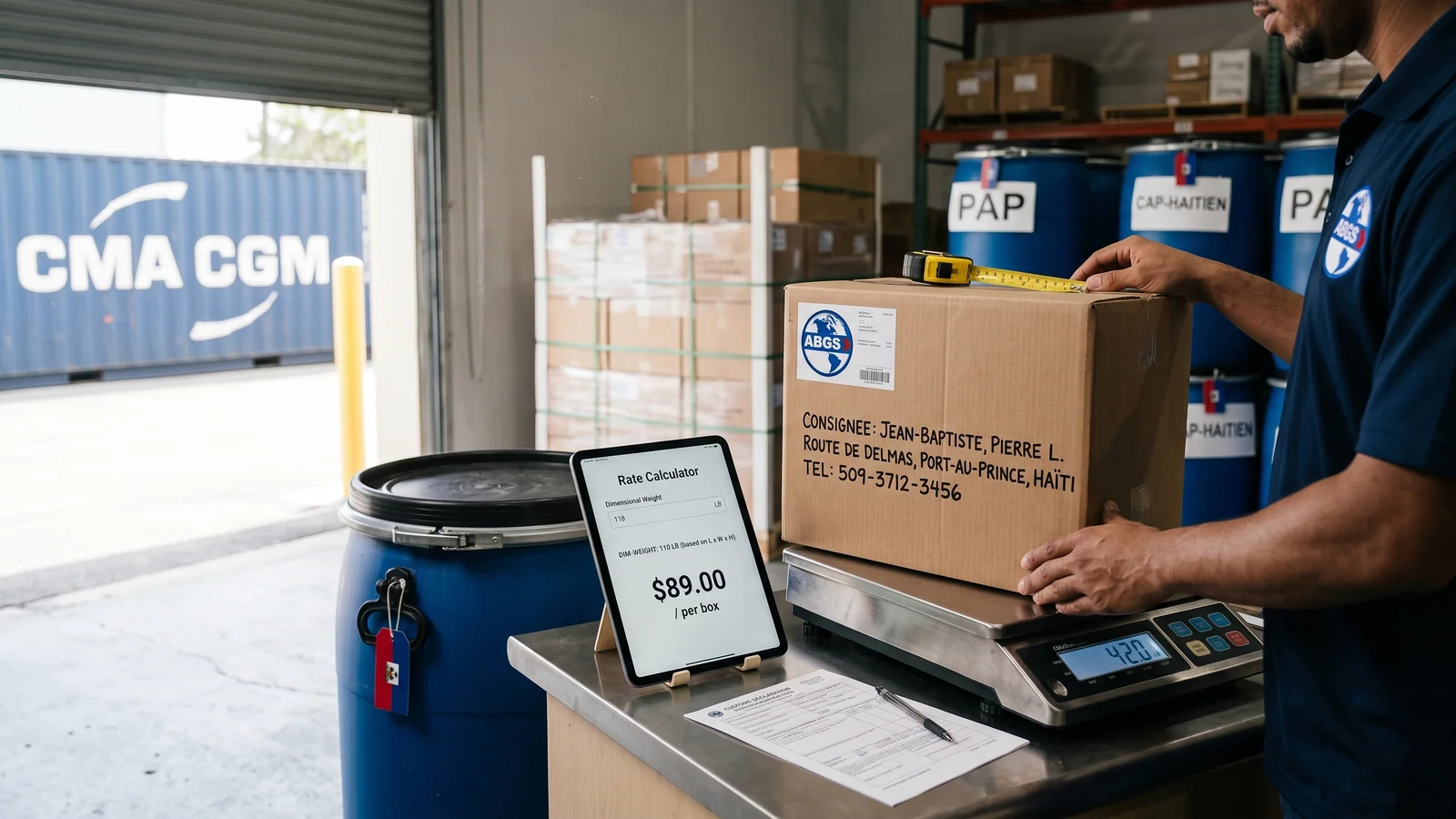 Boxes to Haiti Shipping Calculator: 2026 Rates from $89