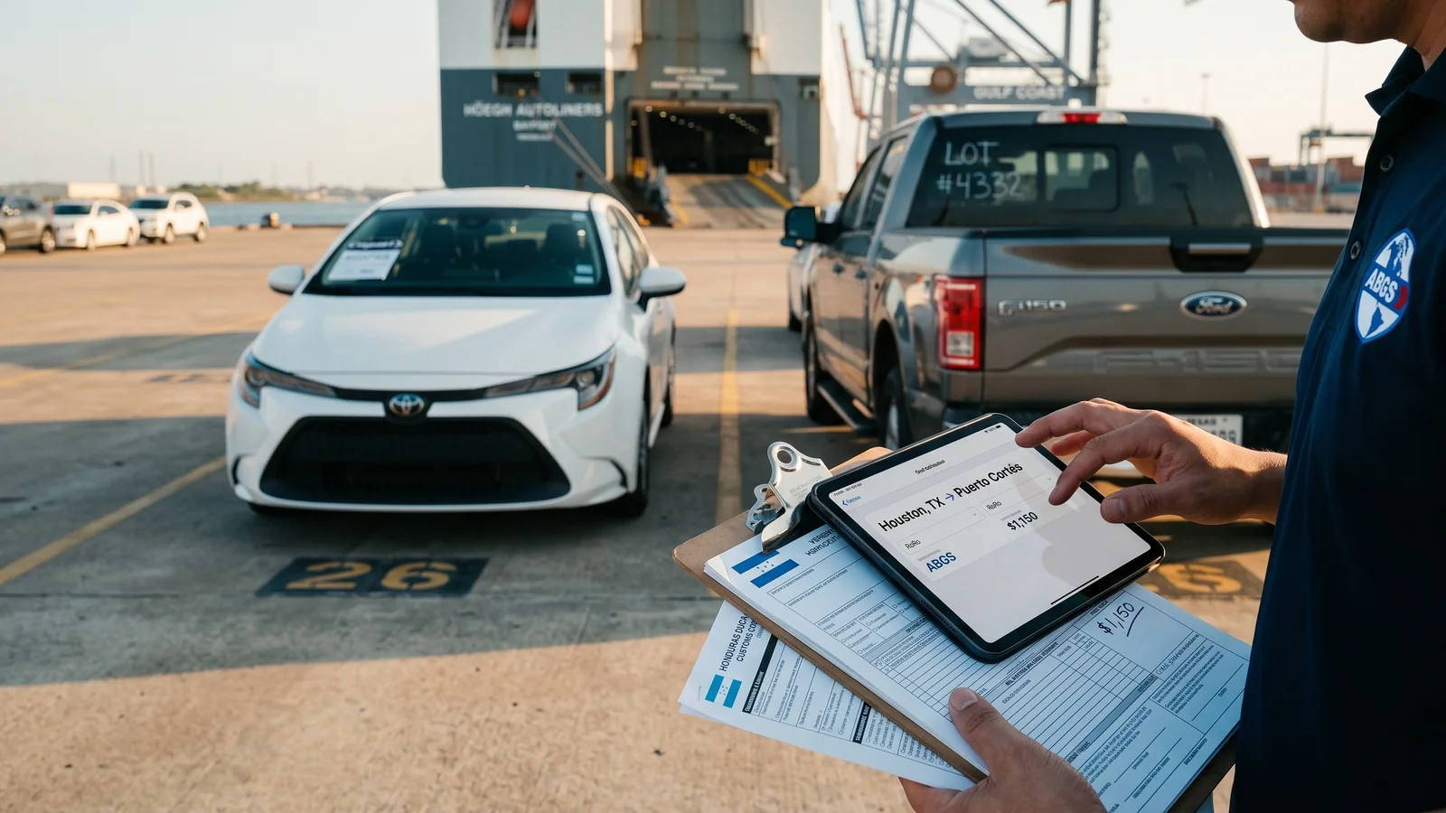 Calculadora envío carros Houston Honduras 2026