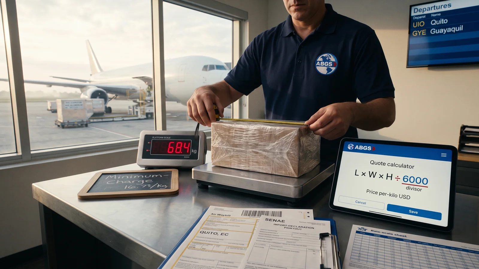 Air Freight Calculator Ecuador 2026: Instant Quotes