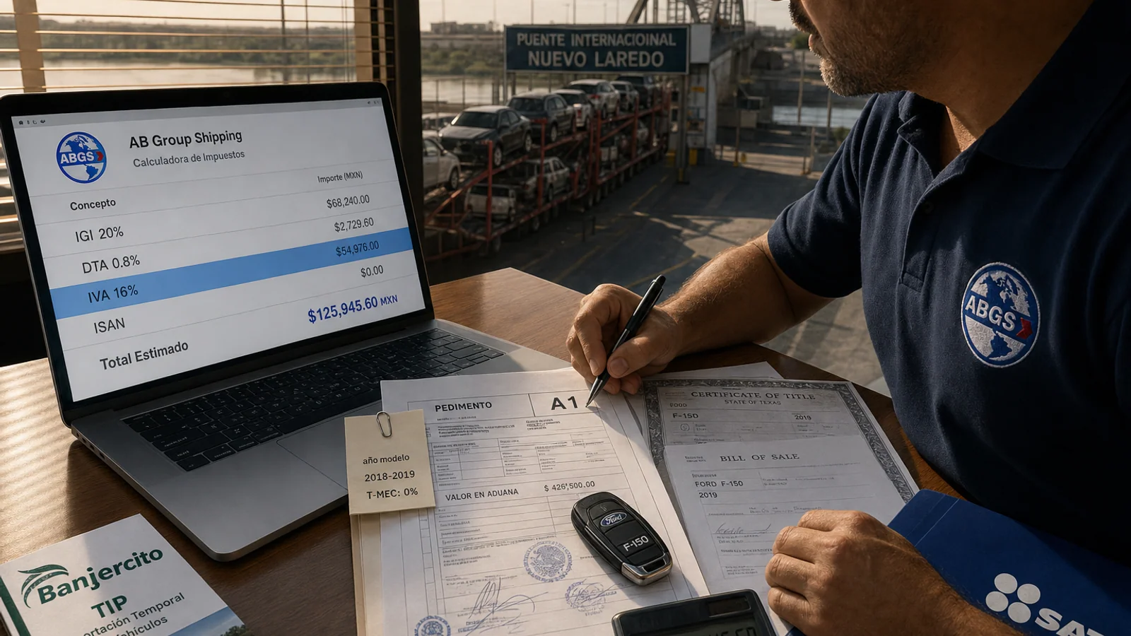 Calculadora impuestos auto México 2026: IGI, IVA 16%