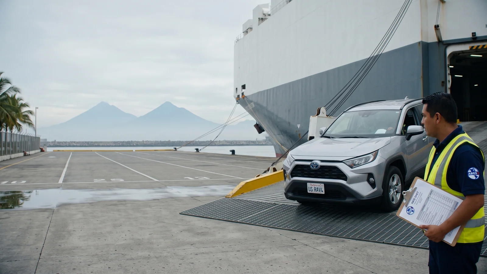 Calculadora envío de autos a Guatemala 2026: desde $1,150