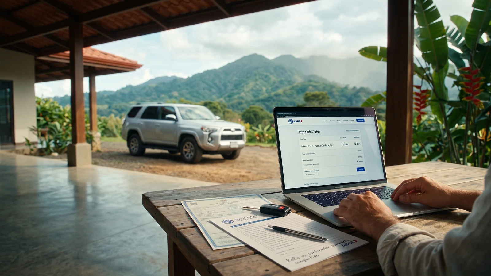 Car Shipping to Costa Rica Calculator: 2026 Rates