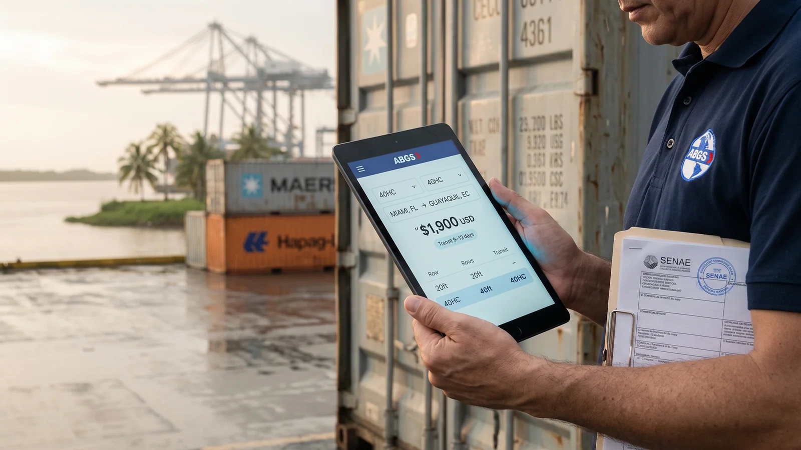 Container Calculator Ecuador: FCL Rates 2026
