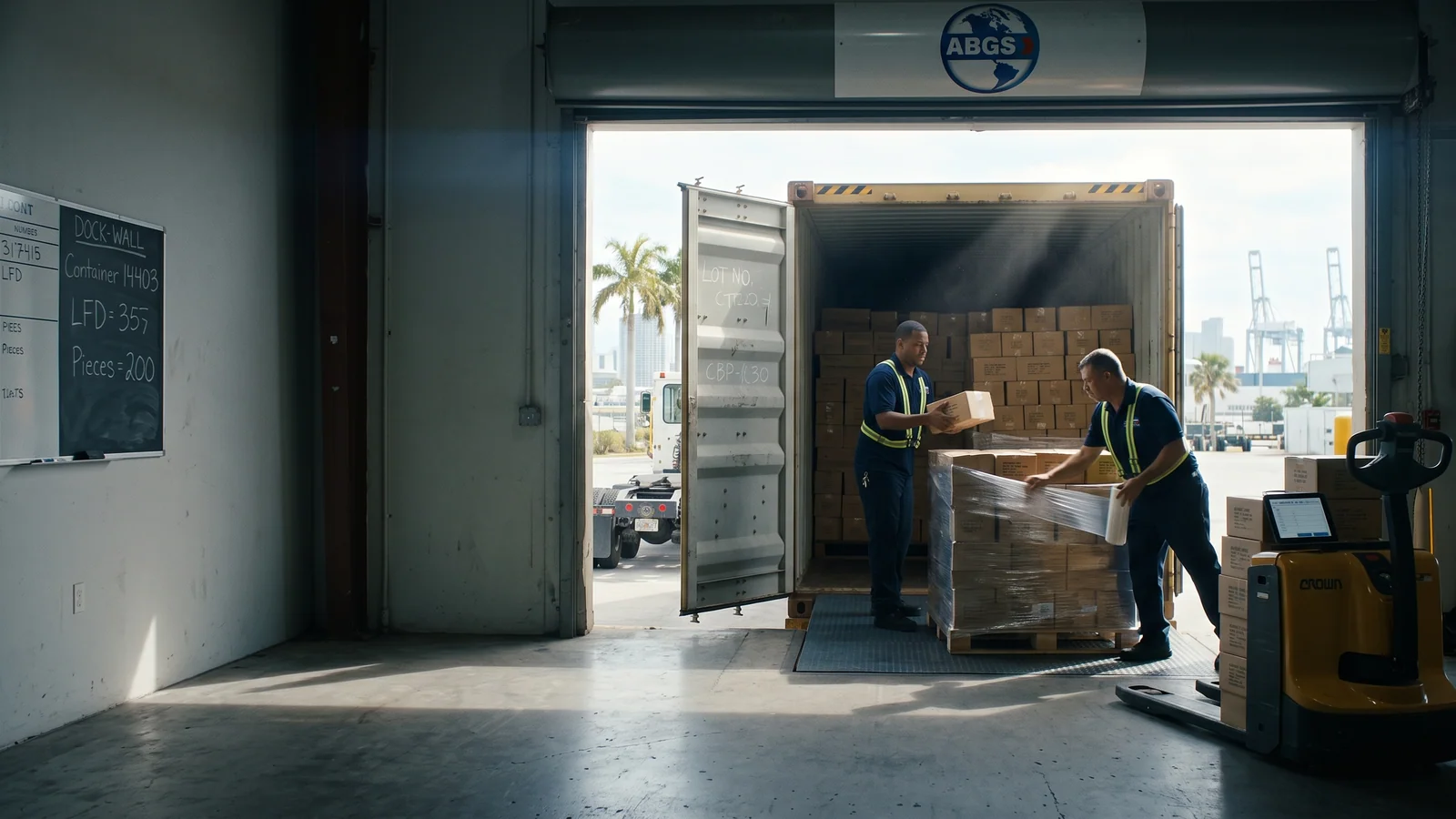 Container Devanning Miami: Process and Costs